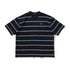FRED PERRY × BEAMS Border Oversize Pique T-shirts Navy